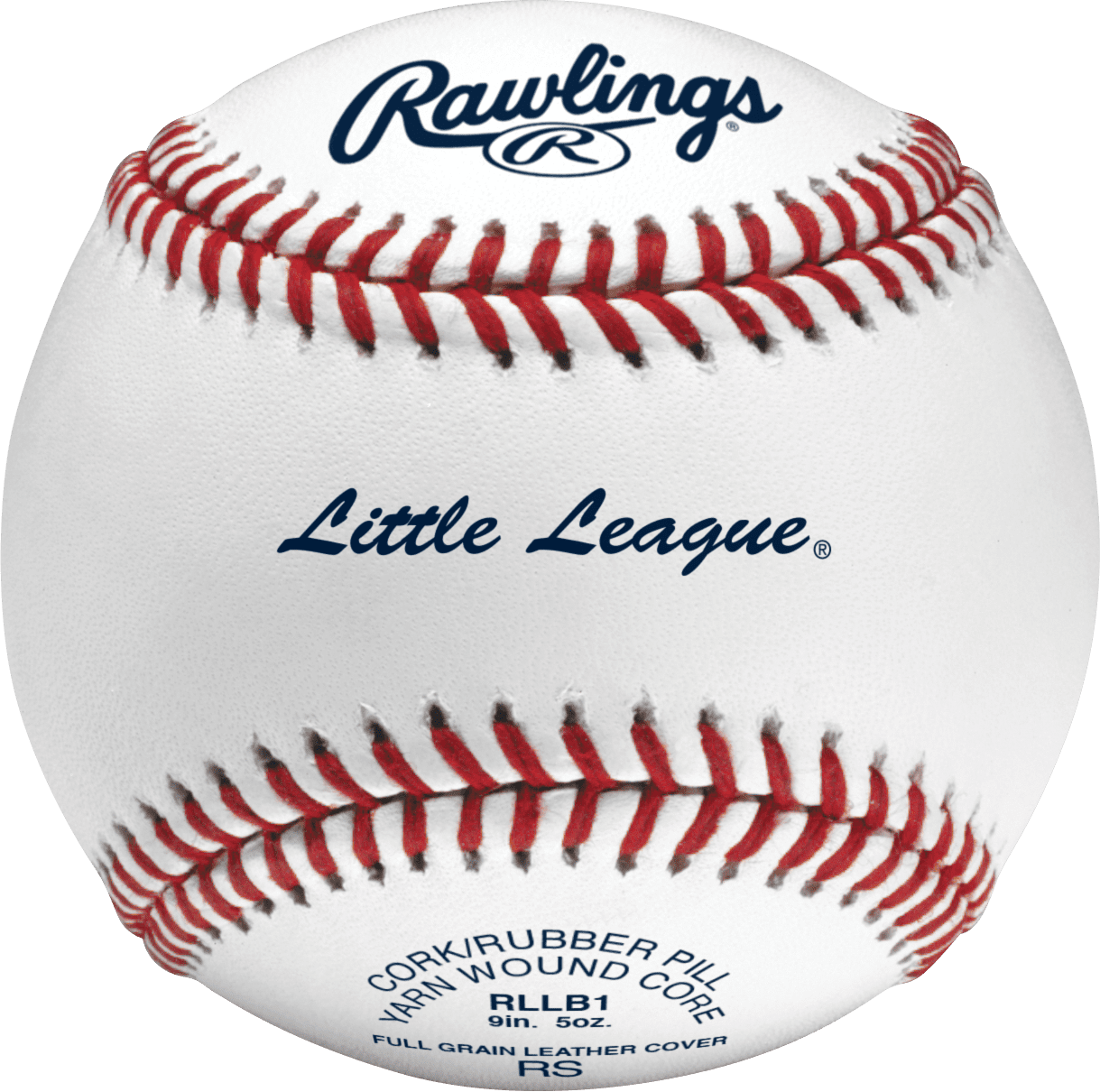 Rawlings Official League Leather Cover Baseball Youth Ages 10 & Under Sealed 