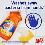 AJAX Liquid Dish Soap, 28 Fluid Ounce, Orange Scent, 3 Count
