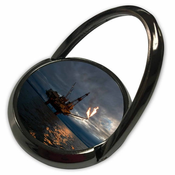 3dRose, Alaska, Kenai Peninsula, Natural gas flare - US02 PSO1047 - Paul Souders, Phone Ring