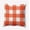 Harvest Orange, variant on 20" x 14" Simply Daisy Buffalo Plaid Polyester Indoor/Outdoor Pillow, Unreal Teal Qty 1