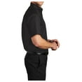 thumbnail image 3 of Yellow Rooster Men's Short Sleeve Easy Care Shirt Black/Light Stone XS, 3 of 6