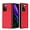Red, variant on for Xiaomi Mi Mix Fold Case,Cross Pattern Hybrid PU Leather Ultra Thin Phone Cover Hard PC Anti-Scratch Shookproof Bumper Case for Xiaomi Mi Mix Fold QH Green