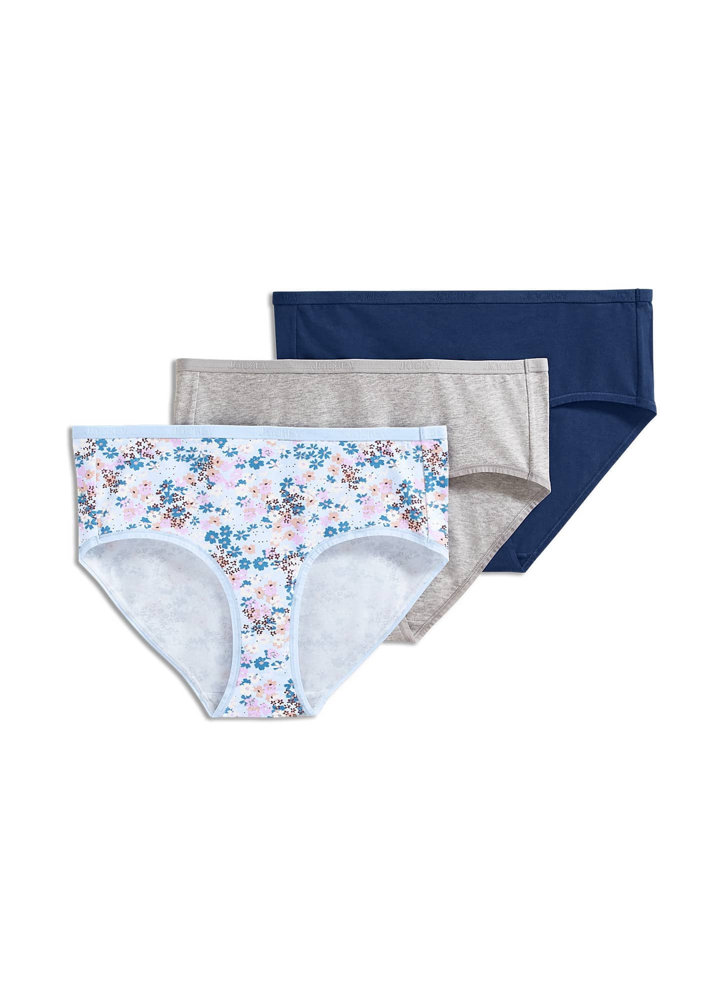 Jockey Logo Hipster en Coton Biologique Extensible - Lot de 3