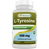 Best Naturals L-Tyrosine 500 mg 180 Capsules