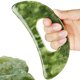 thumbnail image 1 of Herramienta de masaje Gua Sha CekPo Jade Stone con mango para cuerpo, 1 of 7