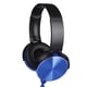 thumbnail image 1 of Auriculares Sony MDR XB450AP Extra Bass con diadema ajustable y ligera (azul), 1 of 12