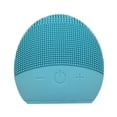 thumbnail image 1 of Cepillo de limpieza facial fabricado con silicona suave ultra higiénica, cepillo facial vibratorio sónico impermeable para limpieza profunda, exfoliación suave, 1 of 3