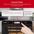 thumbnail image 4 of London Sunshine Food Dehydrator Black - 6 Tray, 4 of 6