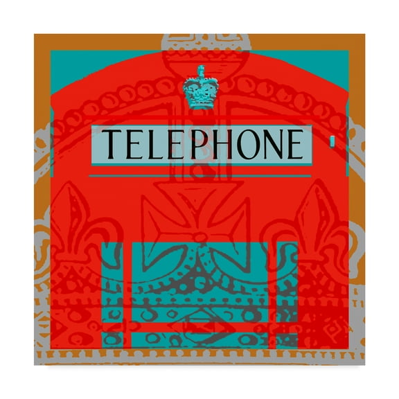 London Calling II' Canvas Art by Louise Montillio