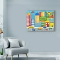 thumbnail image 3 of Trademark Fine Art 'Storybook City' Canvas Art by Chariklia Zarris, 3 of 4