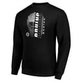 thumbnail image 2 of Men's Starter  Black Boston Bruins Half Helmet Team Logo Pullover Sweatshirt, 2 of 3