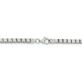 thumbnail image 3 of 925 Sterling Silver 3.75mm Box Chain 24 Inch, 3 of 7