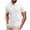 White, variant on Sentmoon Mens Clothing Plus Size Loose Turndown Collar Short Sleeve Breathable Casual Summer Tops for Mens Solid Color Blouses for Mens Trendy for Wedding Guest XXL