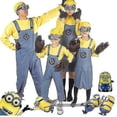 thumbnail image 3 of Anime Minion familia completa Cosplay disfraz niño niña vestido monos, 3 of 4
