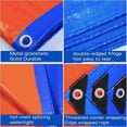 thumbnail image 4 of Premium Tarpaulin with Eyelets Garden for Furniture (Blue, 2x2x1m), 4 of 5
