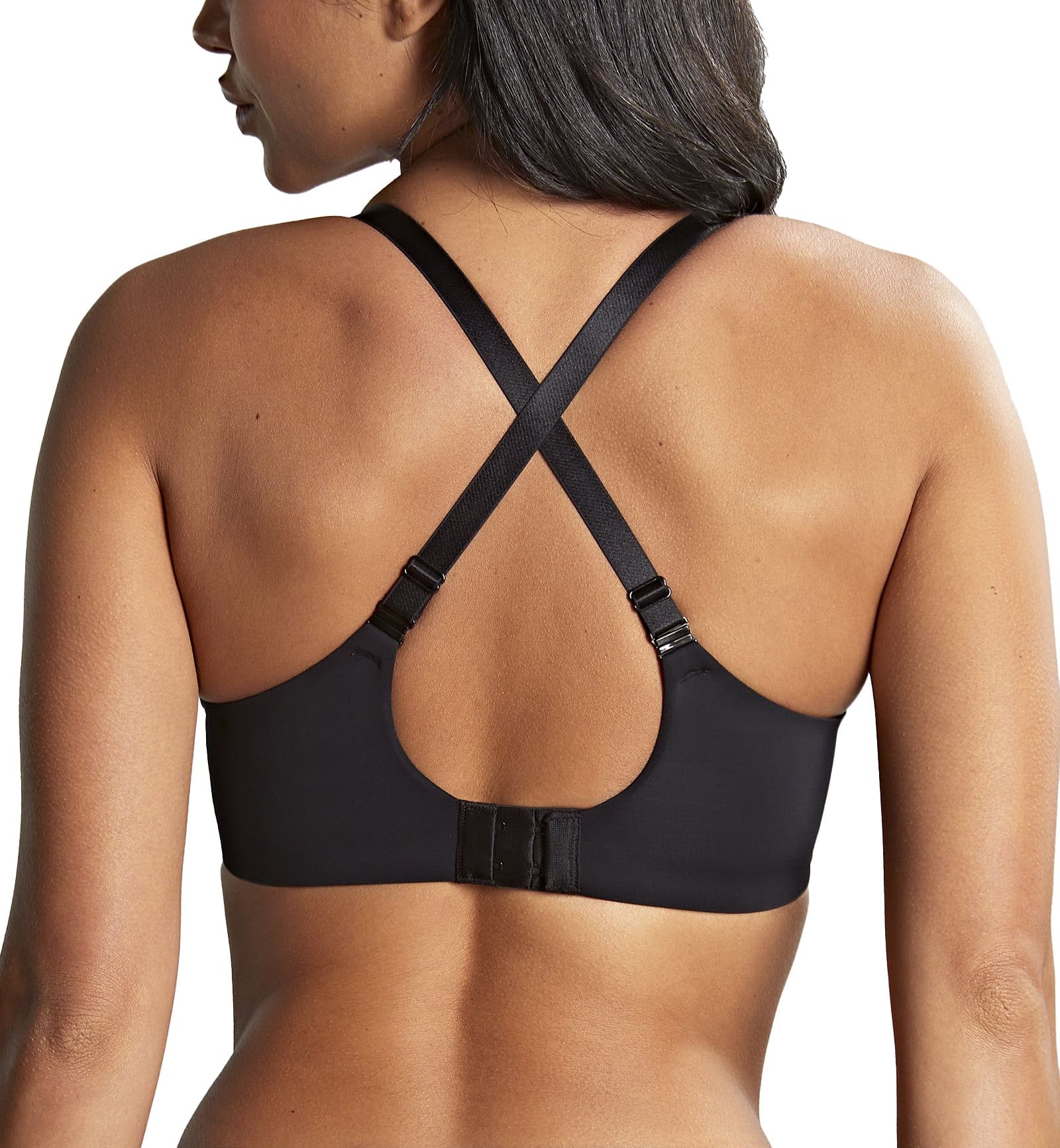 Panache 365 Molded Underwire T-Shirt Bra (10905),28GG,Black