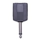 thumbnail image 4 of Cable adaptador de audio PA mono Y macho de 6,35 1/4" a hembra doble, color negro, 4 of 8
