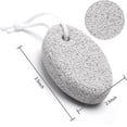thumbnail image 7 of ZJQYDS 2PCS Natural Pumice Stone for Feet, Lava Pedicure Tools Hard Skin Callus Remover for Men/Women Feet and Hands - Natural Foot File Exfoliation to Remove Dead Skin, 7 of 7