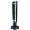 thumbnail image 1 of Lasko 36" 3 Speed Quiet Programmable Oscillating Tower Fan with Remote, Black, 1 of 11