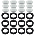 thumbnail image 2 of 24PCS Cats Water Fountain Replacement Filters & Pre-Filter Sponges for Automatic Pet Fountain Dog Water Fountain, 2 of 8