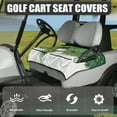 thumbnail image 3 of Yuyamidu Snowman Golf Cart Seat Covers with 4 Pockets, Snowflake Golf Cart Towel Seat Covers Green Travel Sportas Golf Cart Seat Cover, Christmas Club Car Accessories Decor, 3 of 7