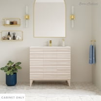 Cascade 36'' Bathroom Vanity in White - Cabinet