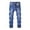 c05Blue, variant on LNWUY Boy's Stretch Comfy Ripped Jeans Skinny Stylish Trendy Distressed Washed Denim Jeans Pants Casual Trousers Blue 7 Years