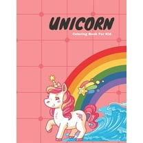 Unicorn Coloring book for kid: free design charector of unicorn for Anyone Who Loves Unicorns (A4) (Paperback)