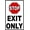 Warning Sign 4, variant on Warning Stop Do Not Block Crosswalk Sign 8"x12" - Rust-Proof Vintage Metal for Homes, Cafes Farms Home Business