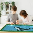 thumbnail image 3 of MesaSe Jigsaw Puzzle Mat Roll Up  Roll-Up Puzzles Felt Save Mats Trays for Sorting Table Board Glue Clear Sheets and Frame Keeper Storage Accessories for Adults Gifts, 3 of 12
