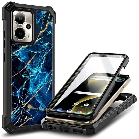 NGB SUPREMACY For Cricket Outlast 5G Phone Case (2024) / AT&T Motivate Pro 5G Phone Case Full-Body Protective Shockproof Rugged Bumper Outlast 5G Case (2024) / Motivate Pro 5G Case