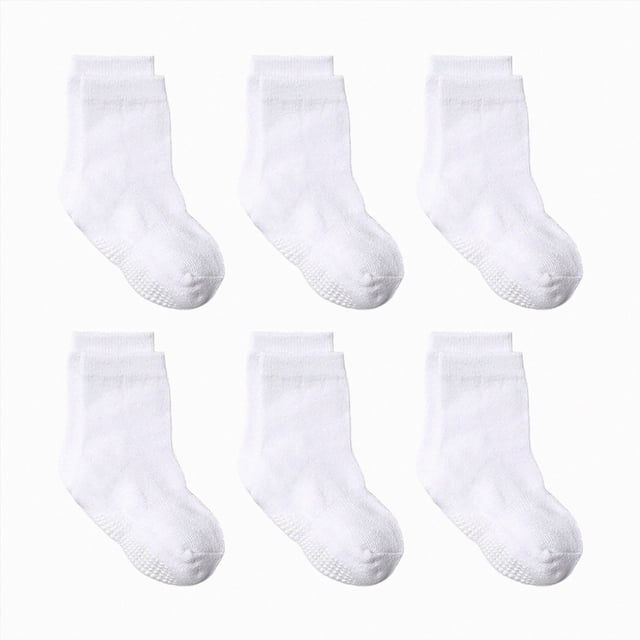 Zanarzt Holiday Socks 6PC Children Socks Comfortable Soft Fashion Solid Color Children Floor Socks,B,1-3 Years