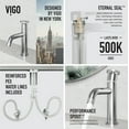 thumbnail image 6 of VIGO Cass Single Handle Single-Hole Bathroom Faucet in Brushed Nickel, 6 of 13