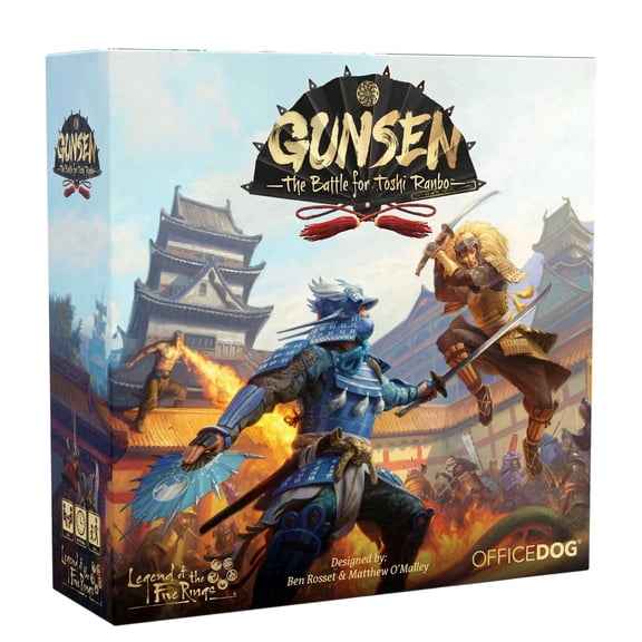 Gunsen: The Battle for Toshi Ranbo Strategy Board Game for Ages 14 , from Asmodee