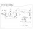 thumbnail image 3 of Kingston Brass KS1162BPL 8 in. Widespread Bathroom Faucet, Polished Brass, 3 of 3