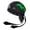 Green, variant on Unisex Motorcycle Head Wrap Skull Cap Skull Caps Do Du Rag Leather Doo Rag Rock Biker Flame Cap for Riding
