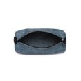 thumbnail image 3 of KAUKKO Wide-Opening Pencil Pen Case, Lightweight & Spacious Pencil Bag Pouch Box Organizer, Aesthetic Supply with Triangular Design for Adults, BLUE, 3 of 5