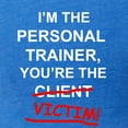 thumbnail image 3 of CafePress - PERSONAL TRAINER AND VICTIM T Shirt - Womens Football Shirt, 3 of 4