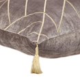 thumbnail image 4 of Parkland Collection PILL21274P Zella Transitional Taupe Rectangle Throw Pillow, 4 of 6