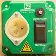 EZ GENERATOR SWITCH - The Original, Patented, UL/CSA Approved Manual Transfer Switch