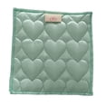 thumbnail image 2 of YWMJZEU Quilted Coaster Drink Coaster Home Decor Decorative Dining Mat for Glass Cup for Green, 2 of 9