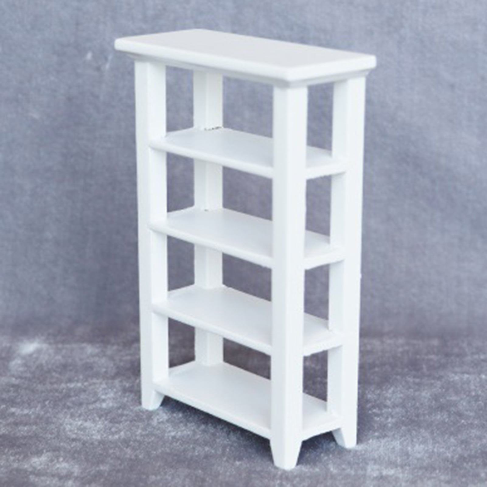 Archer 1/12 Dollhouse Mini Furniture Ornament Floor Shelf Storage Rack  Model DIY Toy