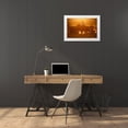 thumbnail image 3 of Dearing, Lisa 18x13 White Modern Wood Framed Museum Art Print Titled - Movin Em Out, 3 of 4