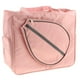 thumbnail image 5 of Bolsa de tenis con compartimento para zapatos y portabotellas, multiusos, portátil Rosa, 5 of 8