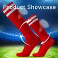thumbnail image 4 of TELOLY Soccer Socks,Youth Soccer Socks with Anti-Slip Heel,Toddler Football Socks with Breathable Design, 4 of 5