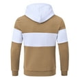 thumbnail image 5 of Men's Pullover Sweatshirt Casual Long Sleeve Drawstring Hoody Top with Kanga Pocket, 5 of 6