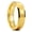 Gold-I Love You-Beveled Edge, variant on Gunmetal Basic Tungsten Rings For Men 4mm Wedding Band Polished Edge Brushed Matte Promise Ring Comfort Fit, Size 9