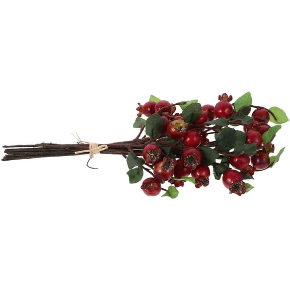 WHAMVOX Berry Picks Floral Christmas Decor Simulation Pomegranate Fruit
