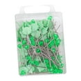 thumbnail image 3 of HILABEE Straight Pins Hand Sewing Pins for DIY Activities Parties Wedding Decoration Green, 3 of 9