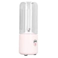thumbnail image 3 of Licuadora portátil 6 cuchillas USB recargable multifunción mini mezclador de frutas exprimidor taza para el hogar estudiante 500 ml rosa, 3 of 10